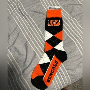 NWT Cincinnati Bengals Dress Socks